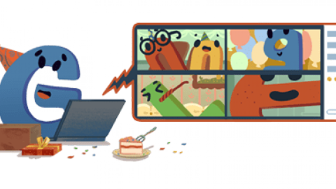 Праздничный Google дудл. Фото: google.com