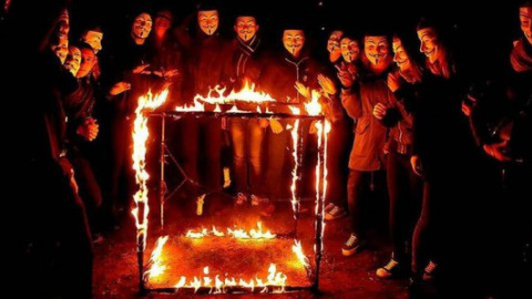 ​В Ужгороде устроили свою Ночь костров