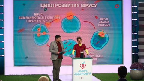 "Хорошее здоровье на "Интере". Фото: пресс-служба телеканала