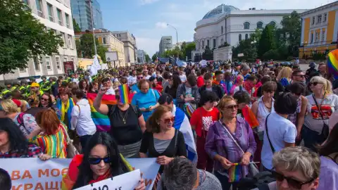 Марш равенства прошел в Киеве. Фото: facebook.com/kyivpride
