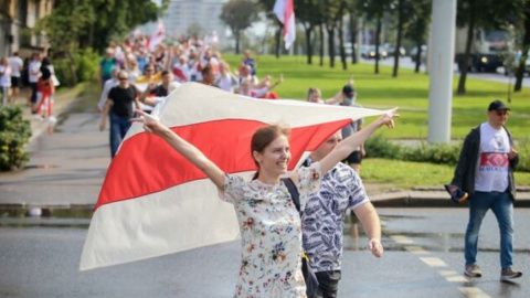 Протесты в Минске. Фото: news.tut.by
