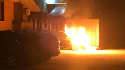 Депутату Рады Леросу подожгли автомобиль