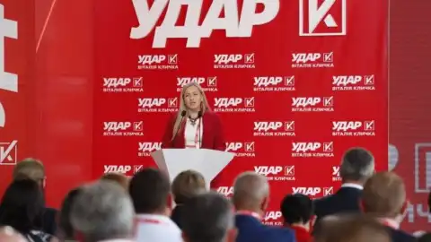 Оксана Юринець. Фото: klichko.org