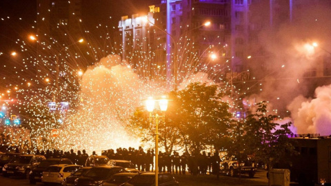 Оппозиционные протесты в Беларуси. Фото: Наша Ніва