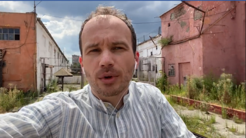 Малюська в Южной исправительной колонии №51 (Одесса). Скриштов видео