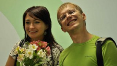 Ірина Тітовська і Сергій Гончар.