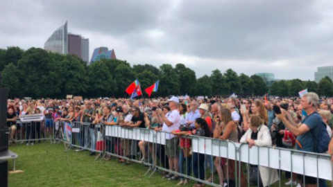 Акции протеста в Нидерландах
