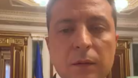 Володимир Зеленський. Скріншот відео