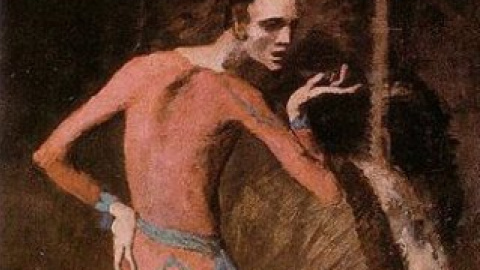 Картина "Актор" написана художником в 1905 році.