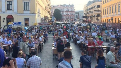 В Одессе прошел массовый диктант по украинскому языку