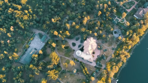 Президентська дача. Скріншот "Радіо Свобода"