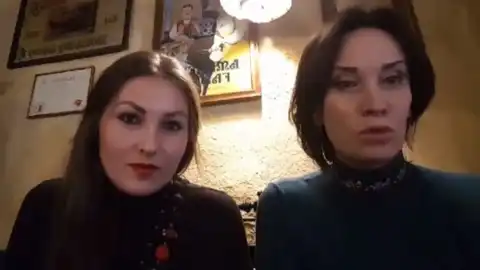 Софія Федина та Маруся Звіробій Фото: скрін транляции