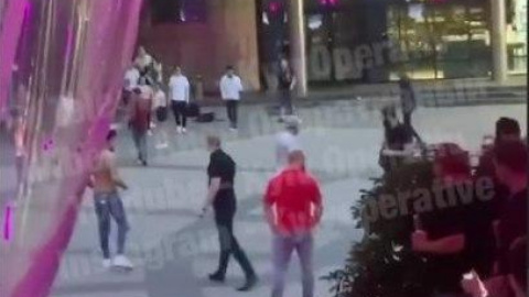 Стрельба в центре Киева. Скриншот видео: "Киев оперативный"