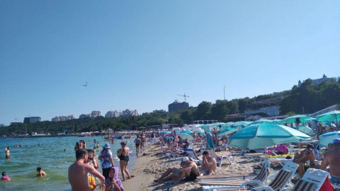 Пляж "Отрада" в Одесі