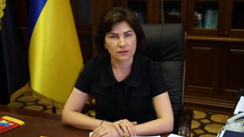 Ірина Венедиктова. Скріншот відео