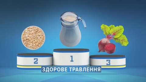 Продукты для улучшения пищеварения. Фото: пресс-служба "Интера"