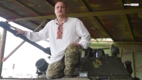 День вишиванки на передовій. Скріншот відео АрмияInform