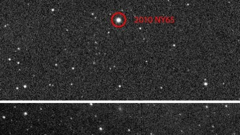 Объект 2010 NY65 был обнаружен 10 июля 2010 года. Фото: astronomynow.com