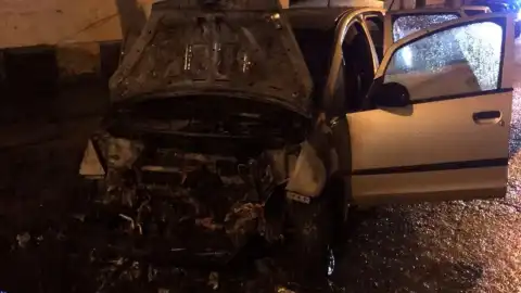 Підпал авто Терещук Фото: ГУ Держнс у Львовкой області