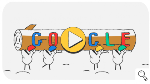 Google показал 15 серию дудла. Скриншот google.com