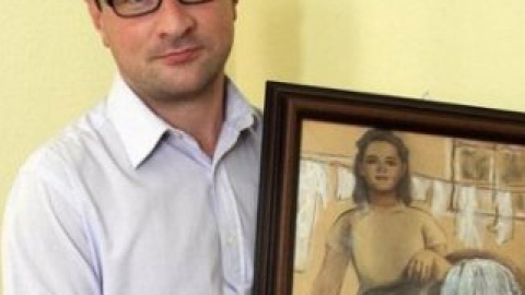 Зі слів "нареченого", на полотні зображена дівчина його мрії.