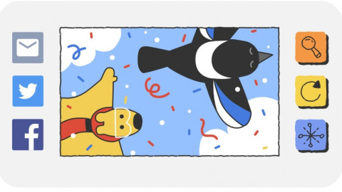 Google показал 12 серию дудла. Скриншот google.com