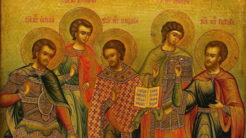 На Євстратія намагалися уникати безлічі дій, щоб не накликати на себе сили нечистих. Фото: azbyka.ru