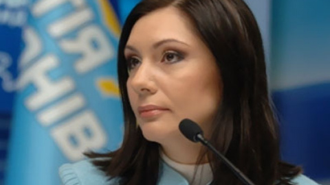 Елена Бондаренко поздравила Партию регионов с 21 годовщиной создания