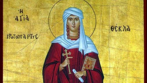 Свята мучениця Фекла. Фото: plerosariaantiqua.freeservers.com