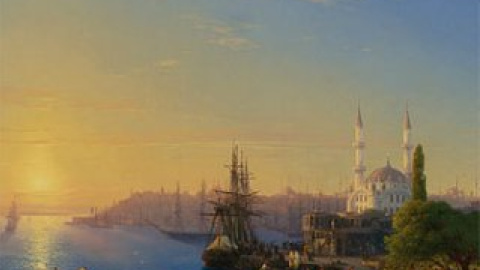 Сам Айвазовський уперше побачив Константинополь у 1845 році.