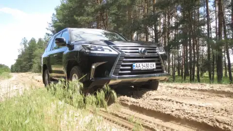 Тест драйв Lexus LX 450d