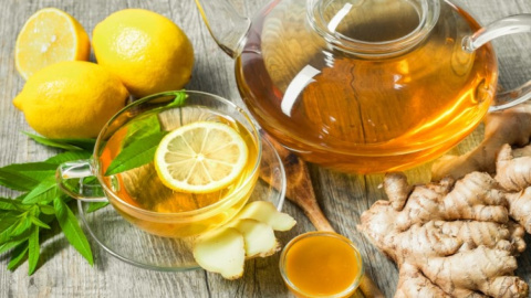 Имбирный чай. Фото: lanascooking.com