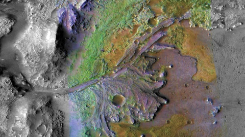 Марсохід збере на кратері зразки для відправки на Землю. Фото: NASA