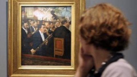 Доартіна Едгара Дега L'Orchestre de l'Opera на виставці в Марселі.
