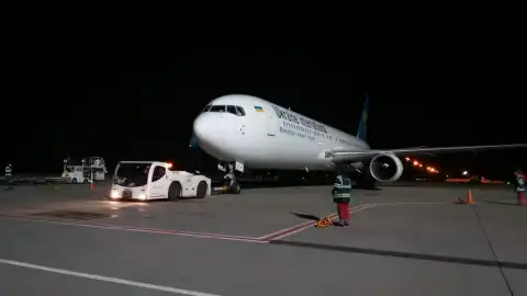 Евакуаційний рейс Фото: Держприкордонслужба