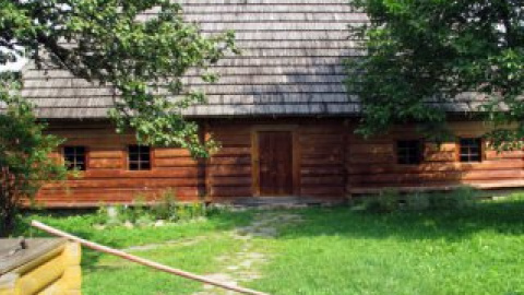 Будинок Івана Франка в селі Нагуєвичах.