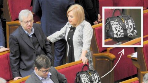У Билозир много брендовых сумок. Фото: strana.ua