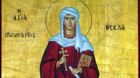 Святая мученица Фекла. Фото: plerosariaantiqua.freeservers.com