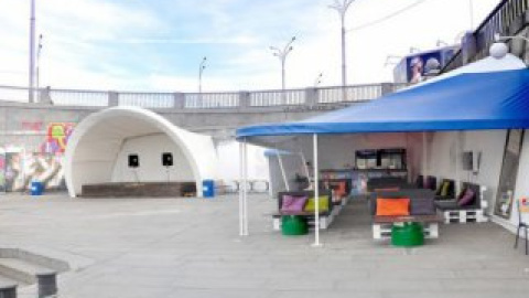 Кафе Playground открыли под Гаванским мостом.