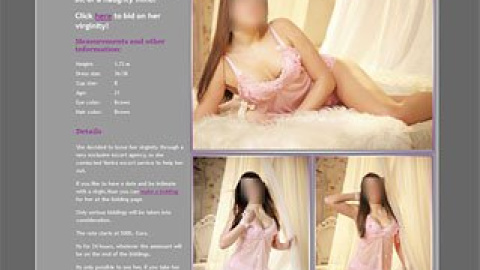 Остання ставка на право першої ночі з Ноель становила 175 тисяч 500 євро.