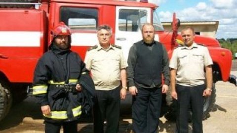 МНС створило пожежну команду із ченців у Рівненській області.