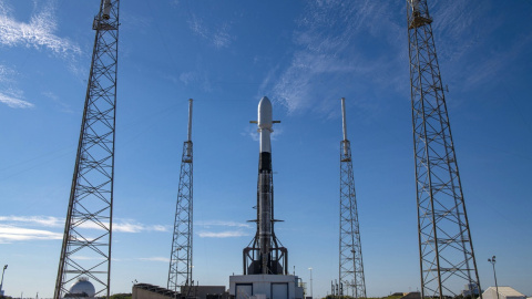 Ракета. Фото: Twitter/SpaceX