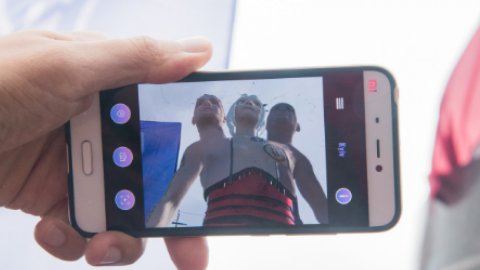 У Києві встановили віртуальний пам'ятник Сатоші Накамото. Фото: Інформатор