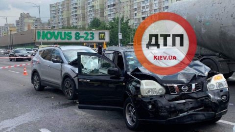 ДТП в Киеве. Фото dtp.kiev.ua/Telegram