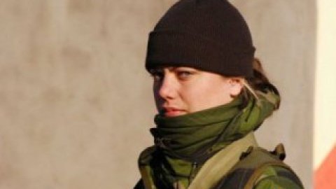 5 відсотків військових шведської армії - жінки.