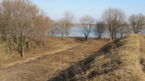 Вал Богородицької фортеці.