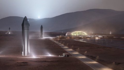 Космический корабль. Фото: @SpaceX
