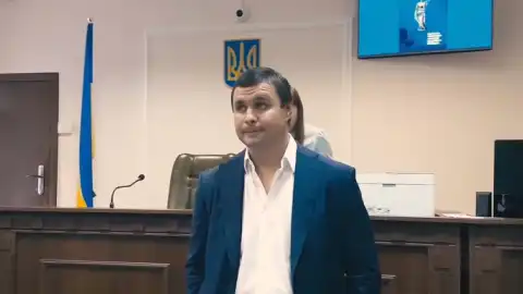 Максим Микитась в суде. Фото: УП