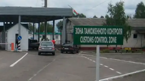 В пункте пропуска "Славутич" проблемы с электричеством. Фото: gpk.gov.by