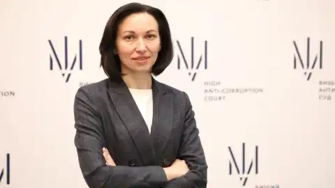 Голова Вищого антикорупційного суду Олена Танасевич. Фото: hcac.court.gov.ua